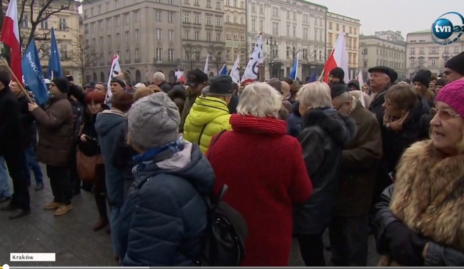 Protest KOD przeciw zmianom w ustawie o Krajowej Radzie Sądownictwa