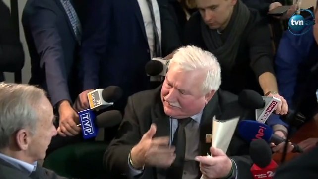 Lech Wałęsa: Jestem czysty jak łza