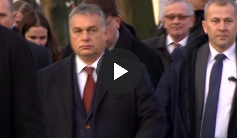 Viktor Orban odwiedził Kraków. Oddał hołd Marii i Lechowi Kaczyńskim