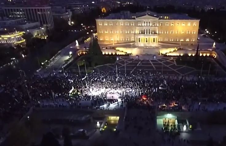 Grecy znowu wyszli na ulicę