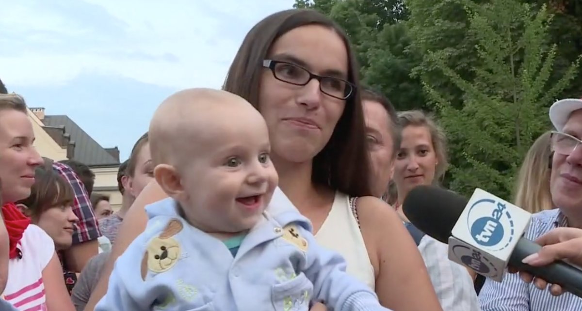 Papież pobłogosławił małego Szczepana. Mama: Przyszliśmy zrobić zdjęcie, dostaliśmy bonus