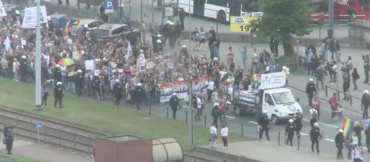 Trójmiejski Marsz Równości. Kontrmanifestanci starli się z policją