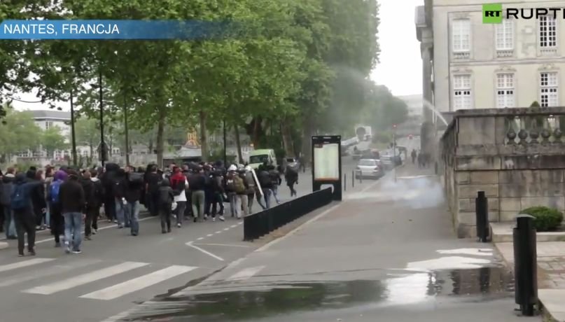 Protesty przeciwko reformie prawa pracy we Francji