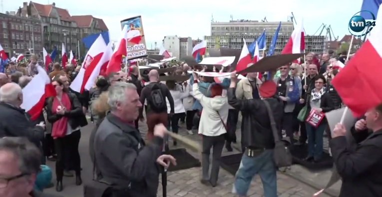 Zwolennicy KOD-u wzięli udział w 