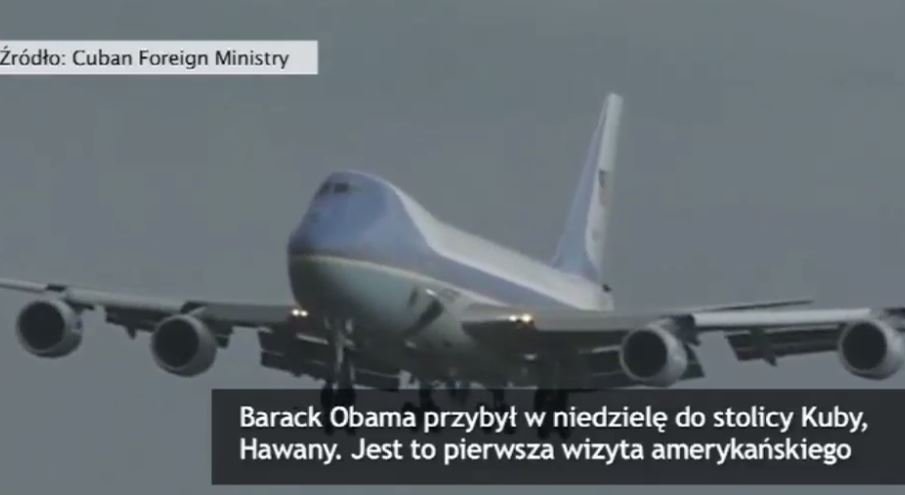 Historyczna wizyta Baracka Obamy na Kubie