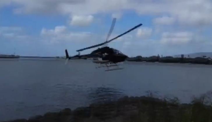 Helikopter rozbił się w bazie Pearl Harbor na Hawajach