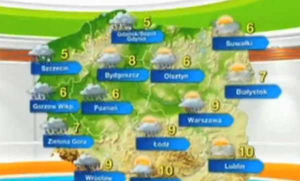 W czwartek pogodnie na wschodzie kraju. Temperatura od 5 do 12 stopni Celsjusza
