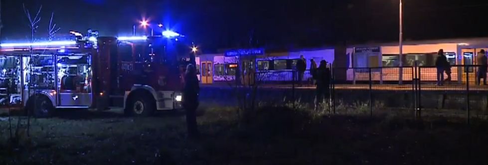 Pożar dworca. W środku był bezdomny