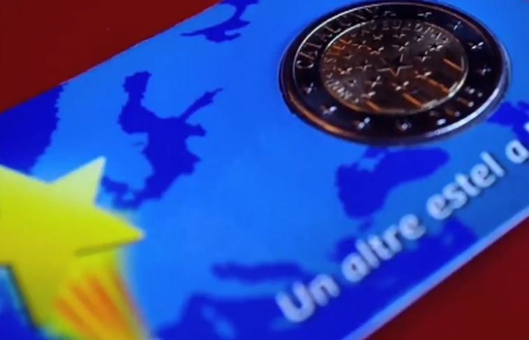 Przyszła waluta Katalonii? W Barcelonie zaprezentowano kolekcjonerskie monety euro