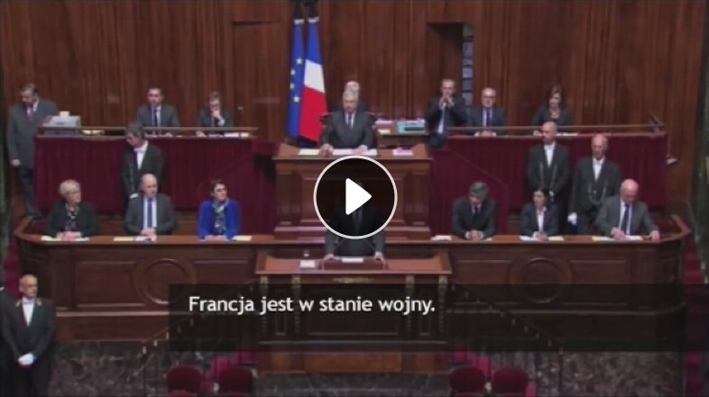 F. Hollande: Francja jest w stanie wojny