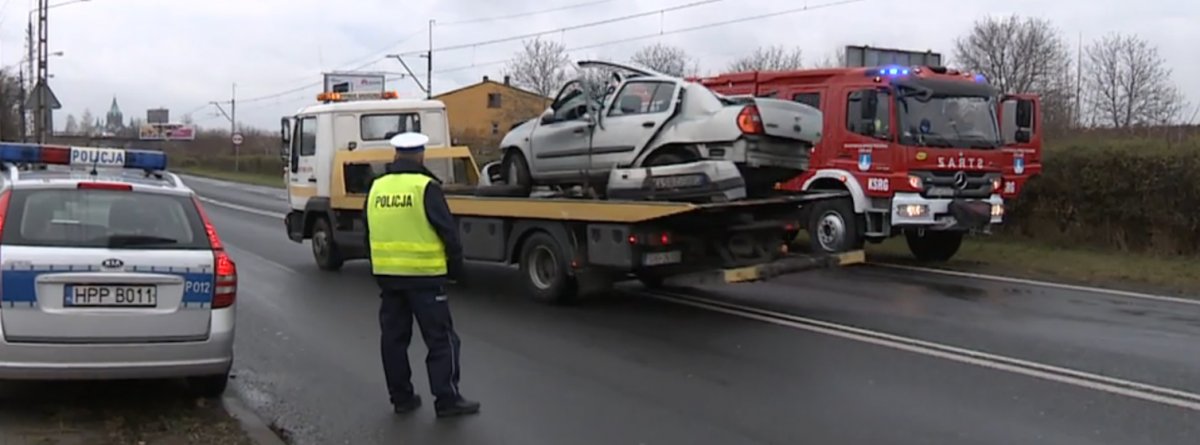 Tragiczny wypadek w Czeladzi. Dwie osoby zginęły na miejscu