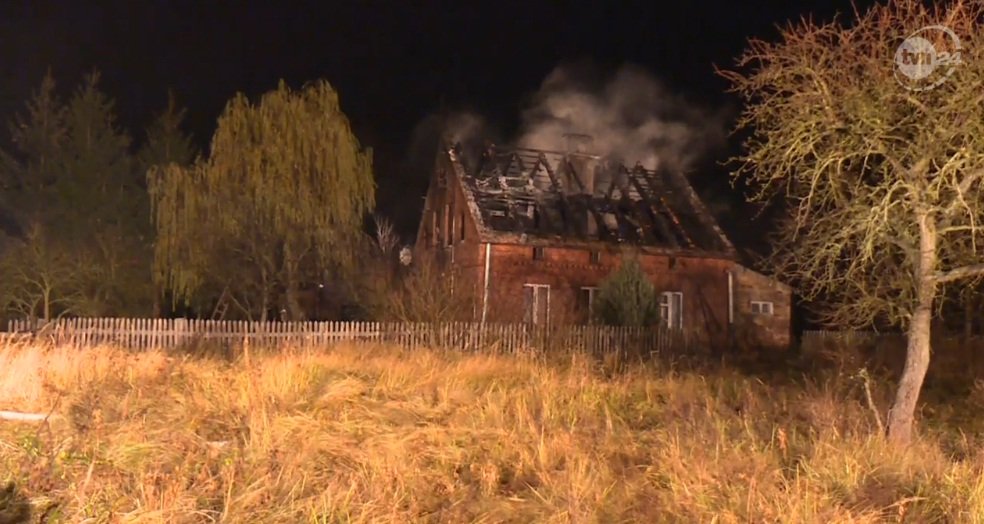 Podpalił siebie i swoją konkubinę? Tragiczny pożar w Lubuskiem