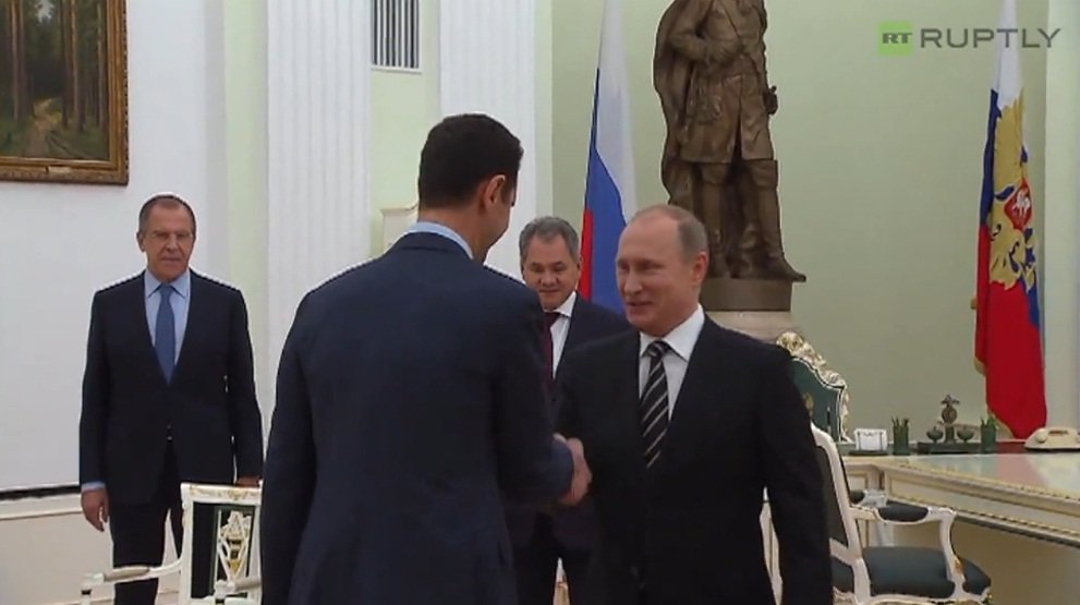Putin spotkał się z prezydentem Syrii i obiecał 