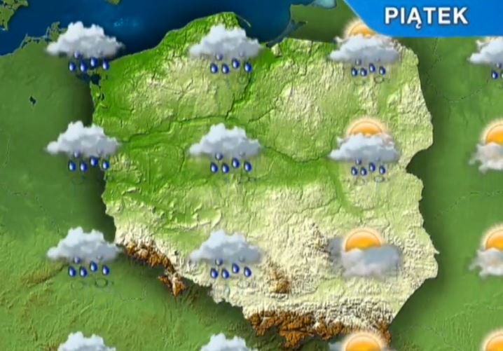 Deszczowo i pochmurnie - zobacz jaka pogoda będzie w weekend w twoim regionie