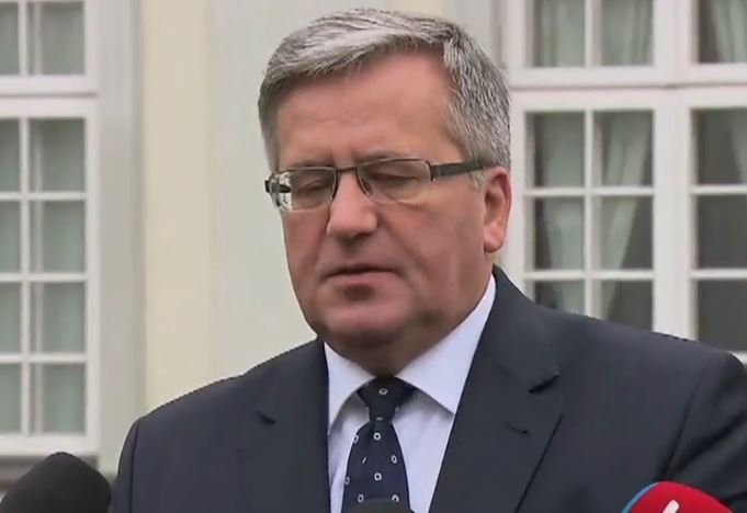 Komorowski o kradzieży 