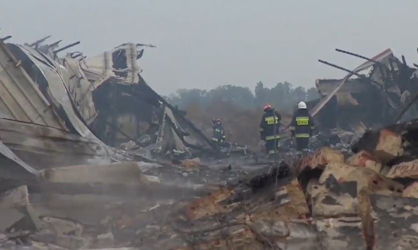 40 tysięcy piskląt spłonęło pod Legnicą. 