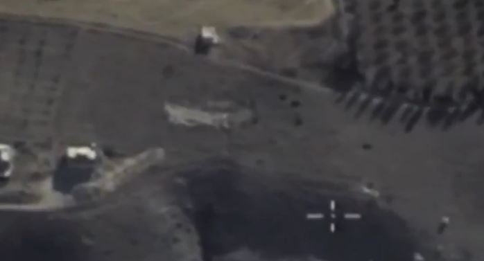 Rosjanie publikują pierwsze nagrania z nalotów w Syrii