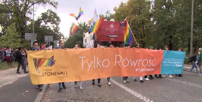 Marsz równości przeszedł przez Poznań. W pochodzie wziął udział prezydent miasta