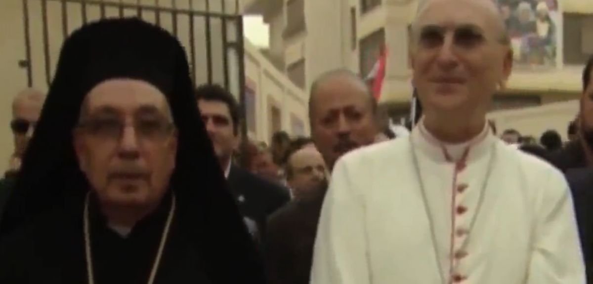 Syryjscy chrześcijanie postawili ogromny pomnik Maryi Dziewicy