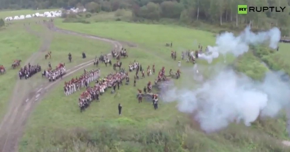 100 tys. osób podziwiało widowiskową rekonstrukcję Bitwy pod Borodino