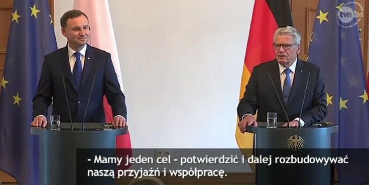 A. Duda w Berlinie: Relacje polsko-niemieckie są strategiczne