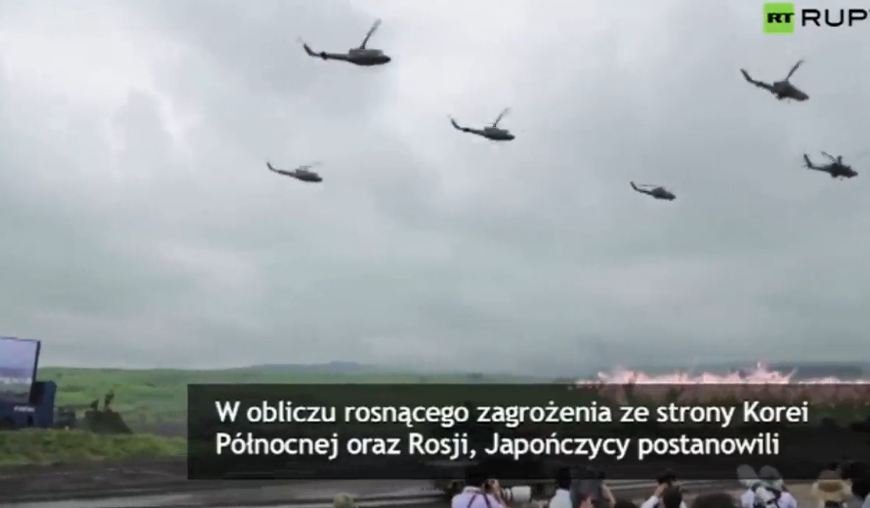 Japonia wzmacnia gotowość bojową. Widowiskowe ćwiczenia na poligonie u podnóża Fudżi