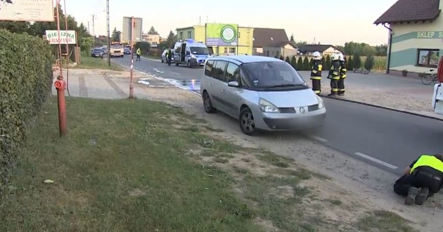 Tragiczny wypadek w Daszewicach. Kierowca najechał na leżącego na jezdni mężczyznę