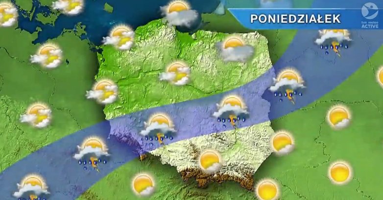 Początek tygodnia znowu słoneczny