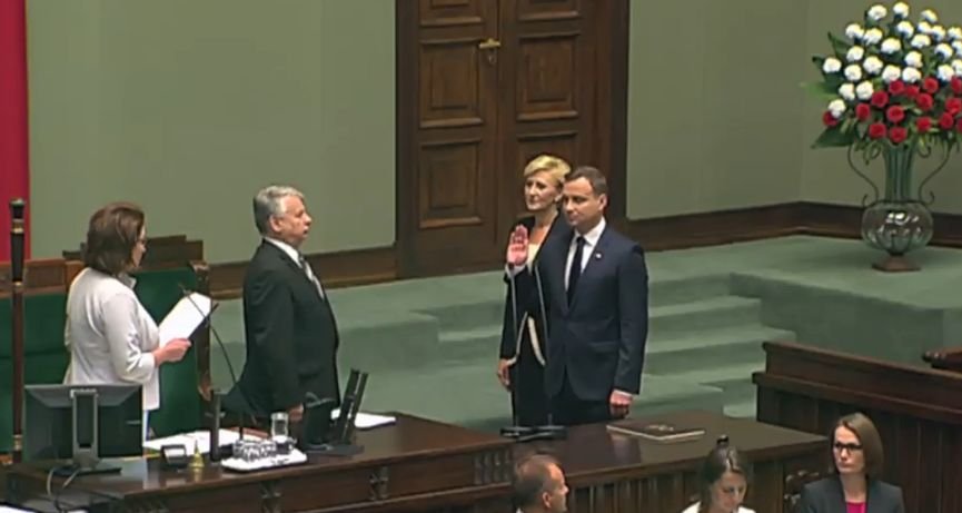 Andrzej Duda prezydentem Polski