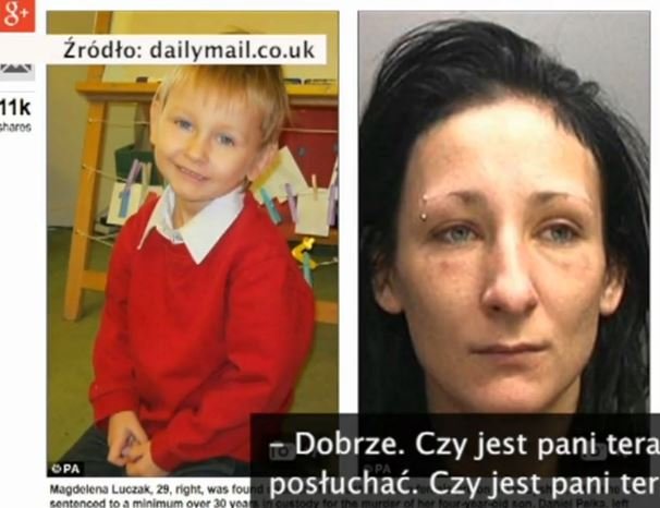 Matka skatowanego Danielka Pełki popełniła samobójstwo w angielskim więzieniu