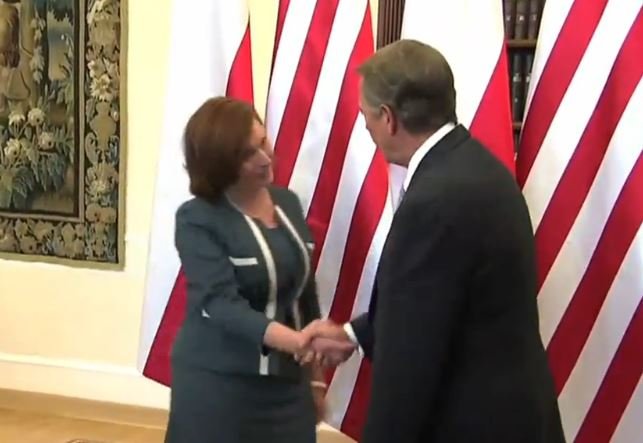 John Boehner spotkał się z Małgorzatą Kidawą-Błońką w Sejmie
