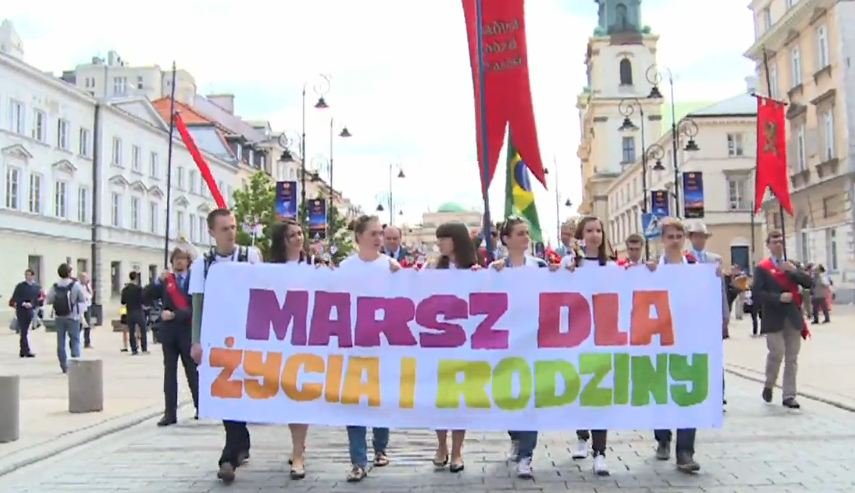 Marsze dla Życia i Rodziny przeszły ulicami miast w Polsce