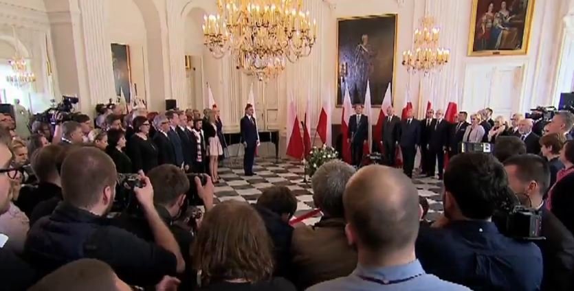 Duda odebrał w Wilanowie akt wyboru na prezydenta
