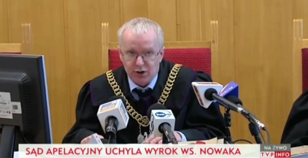 Sąd uchylił wyrok w sprawie zegarka Sławomira Nowaka