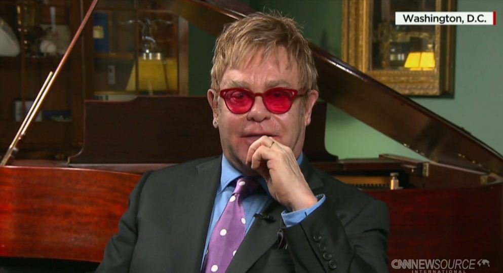 Elton John skomentował narodziny Royal Baby