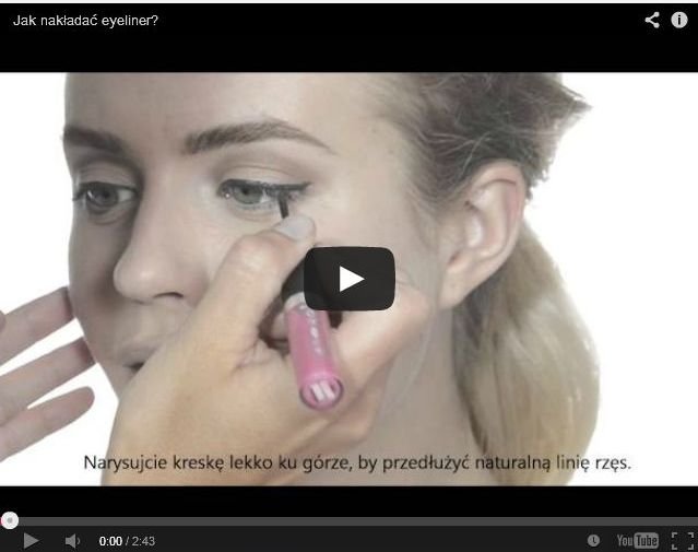 Czy wiesz, jak prawidłowo nakładać eyeliner?