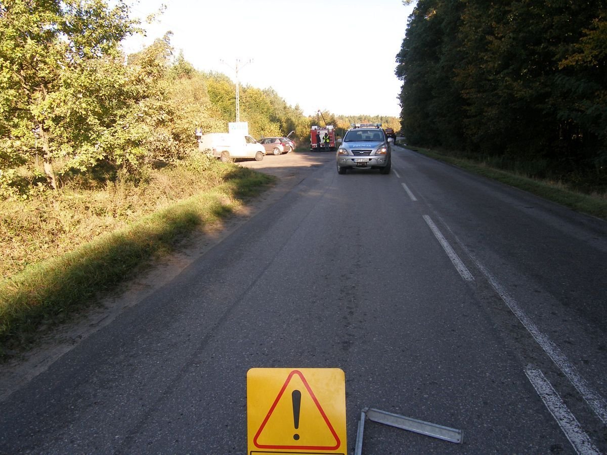 45 zabitych i blisko pól tysiąca rannych w weekend na drogach