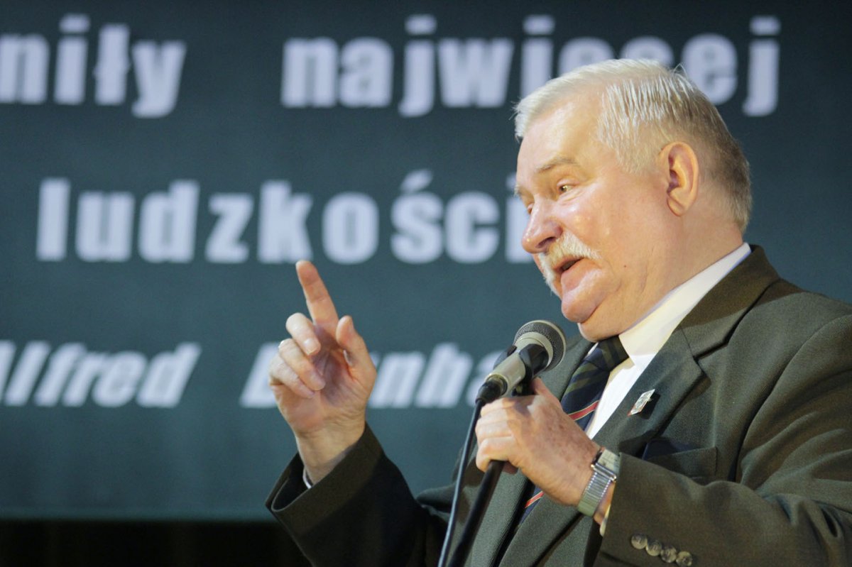 Wałęsa na pogrzebie Vaclava Havla