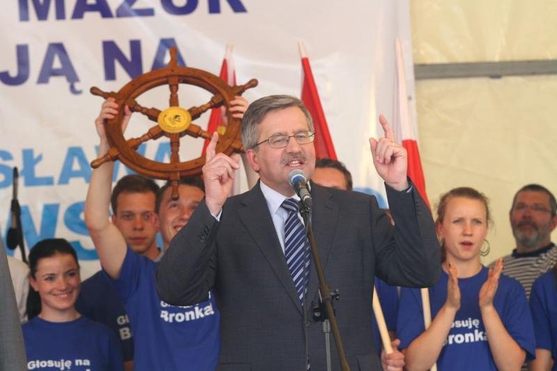 Wygrał Komorowski. Warmia i Mazury wybrały Polsce prezydenta