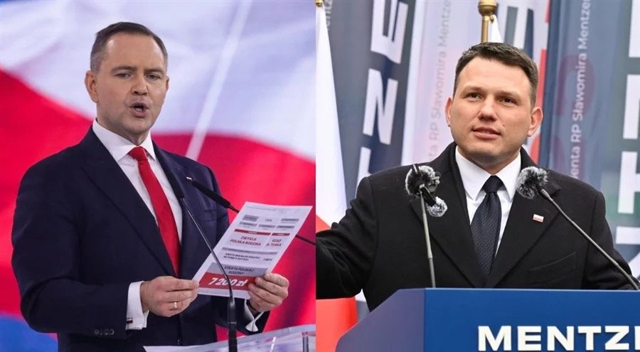 Spotkanie Nawrockiego z Mentzenem. Bogucki tłumaczy 