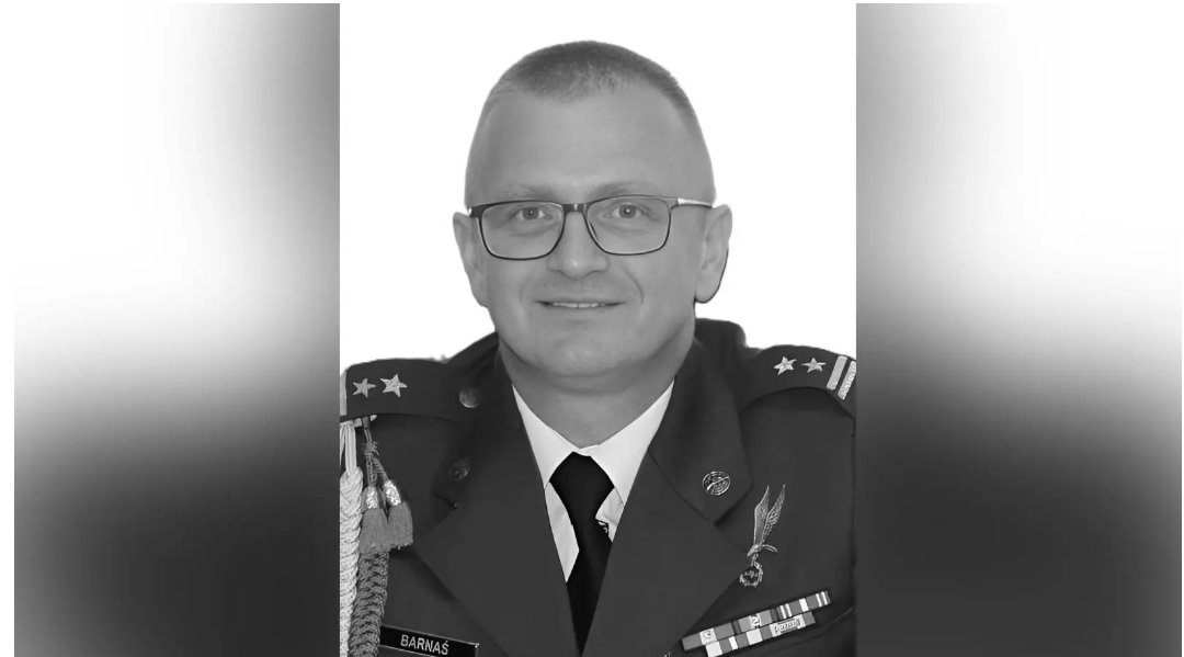 Nie żyje ppłk Konrad Barnaś, szef sztabu bazy w Mirosławcu