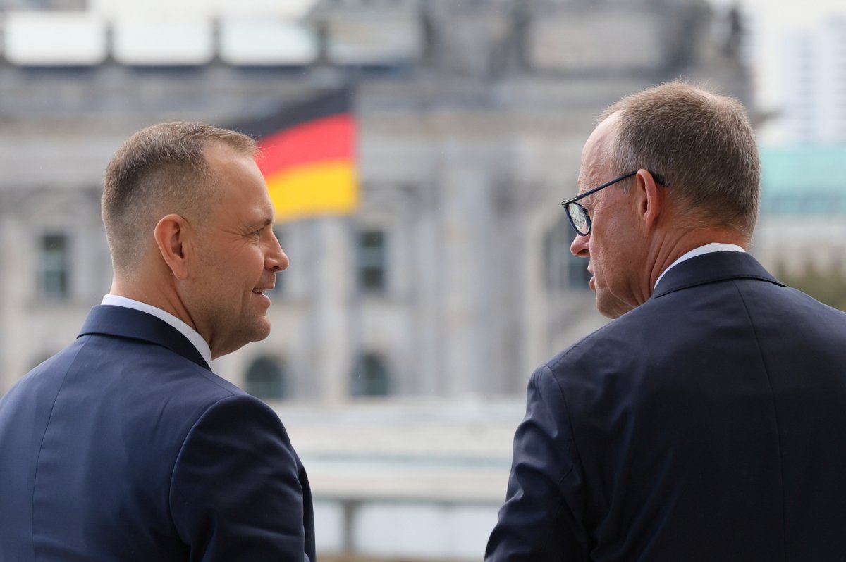 Merz zapewnił Nawrockiego o mocnym i niezachwianym wsparciu dla Polski