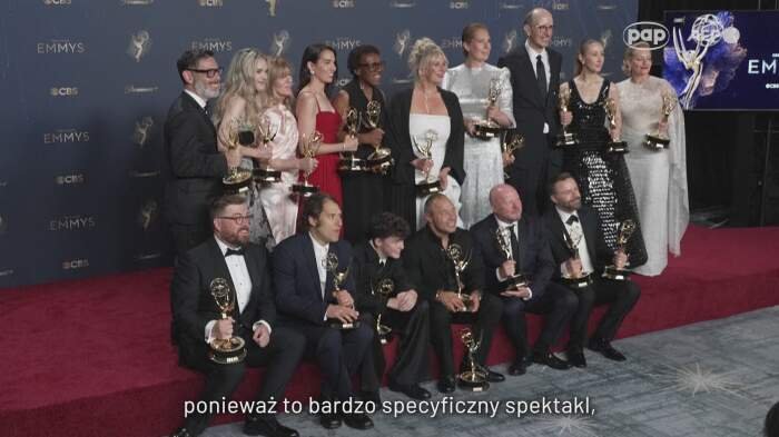 [WIDEO] Nagrody Emmy 2025: Komedia o kulisach kina zgarnia najwięcej statuetek