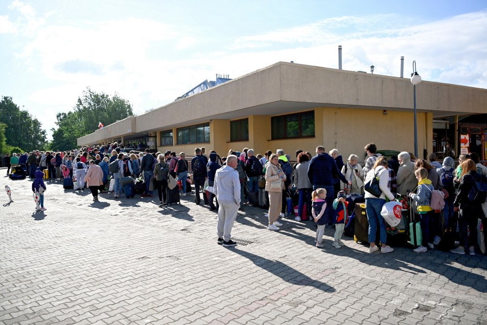 Straż Graniczna: więcej młodych Ukraińców przyjeżdża do Polski