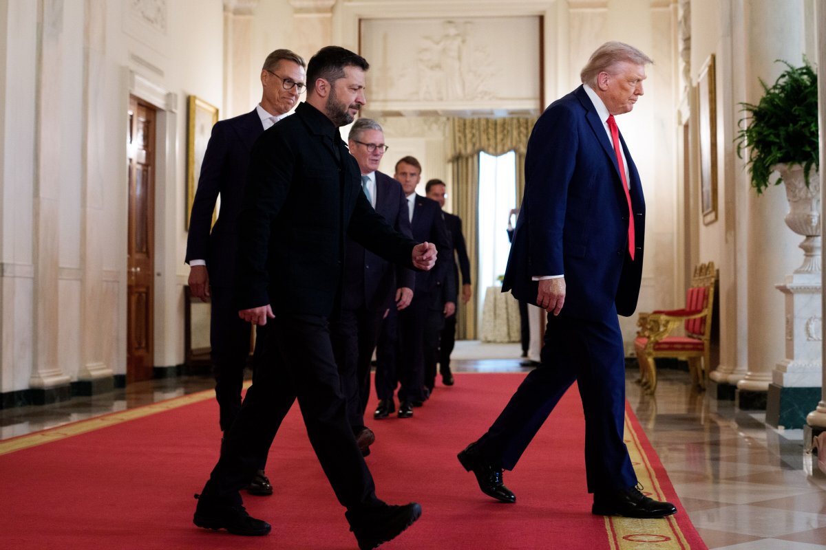 Pilne spotkanie Trumpa z europejskimi liderami 