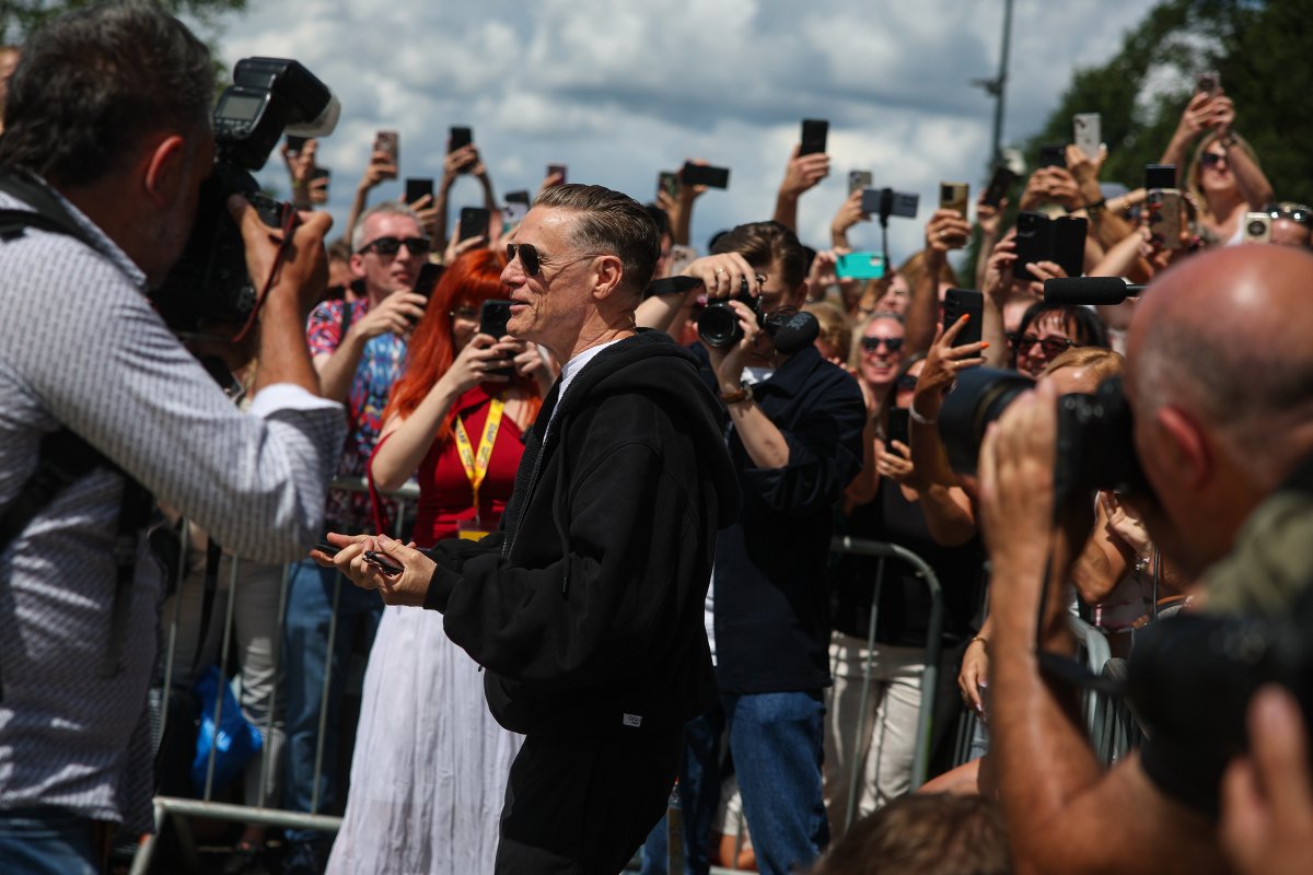 Bryan Adams uhonorowany gwiazdą w Alei Gwiazd w Krakowie