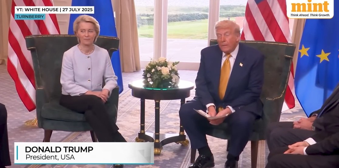 Trump dogadał się z UE