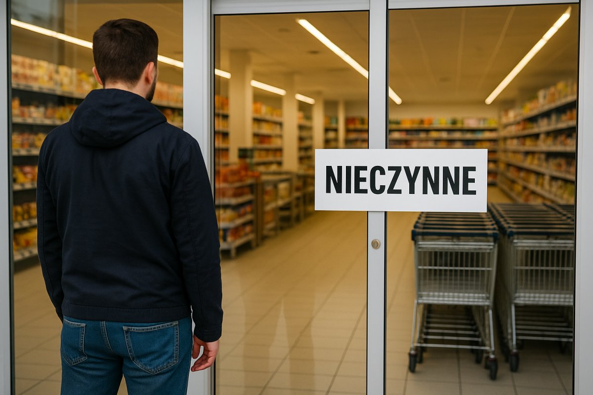 Znikają sklepy 