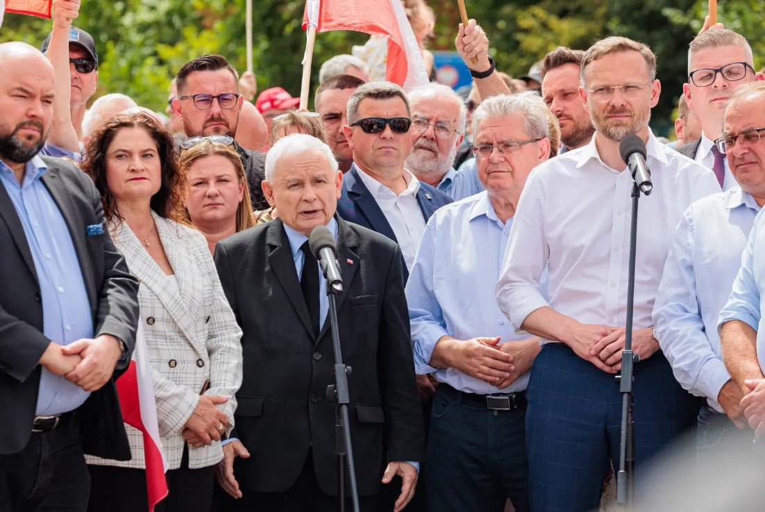 Prezes PiS o kontroli na granicach: nie wiemy przeciwko komu będą wymierzone
