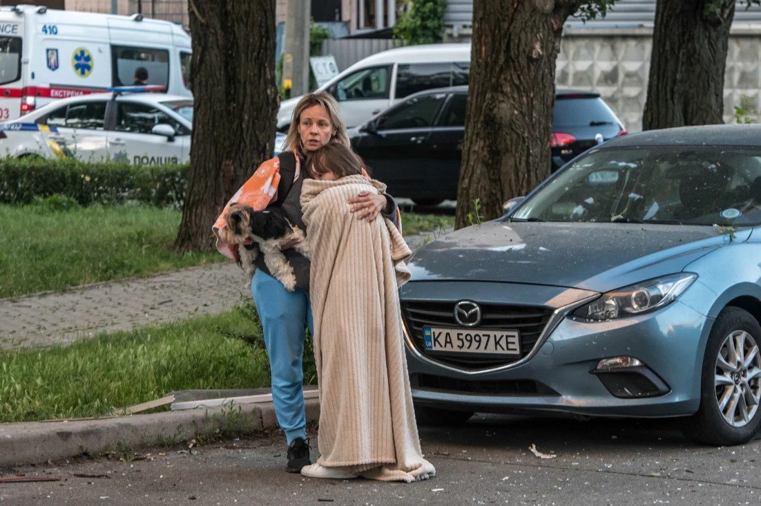 Drastyczny atak Rosji na Kijów i obwód kijowski. Są zabici i ranni
